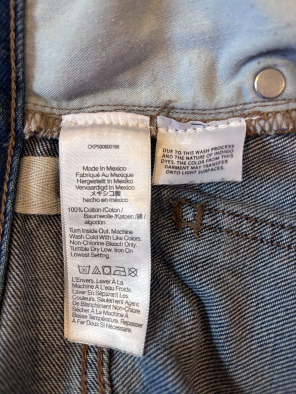 Women's Dean Easy Straight Jean in Kingswood Wash - Size 28 - Picture 9 of 9